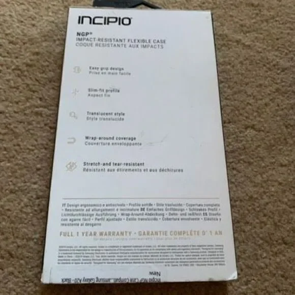Incipo NGP Impact Resistant Flexible Case For Samsung Galaxy A20 *New* - Picture 3 of 4